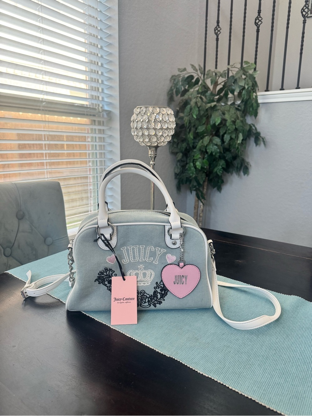 Juicy Couture Retro Y2K Chic bowler bag